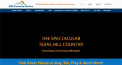 Desktop Screenshot of hill-country-visitor.com